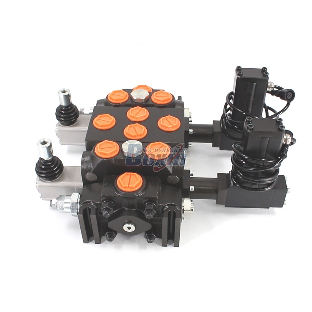 Factory Wholesale DCV200 2 Spool Electric Motor Sectional Directional Valve main image